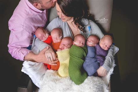 Mom of 3 — Including Twins — Welcomes Rainbow。